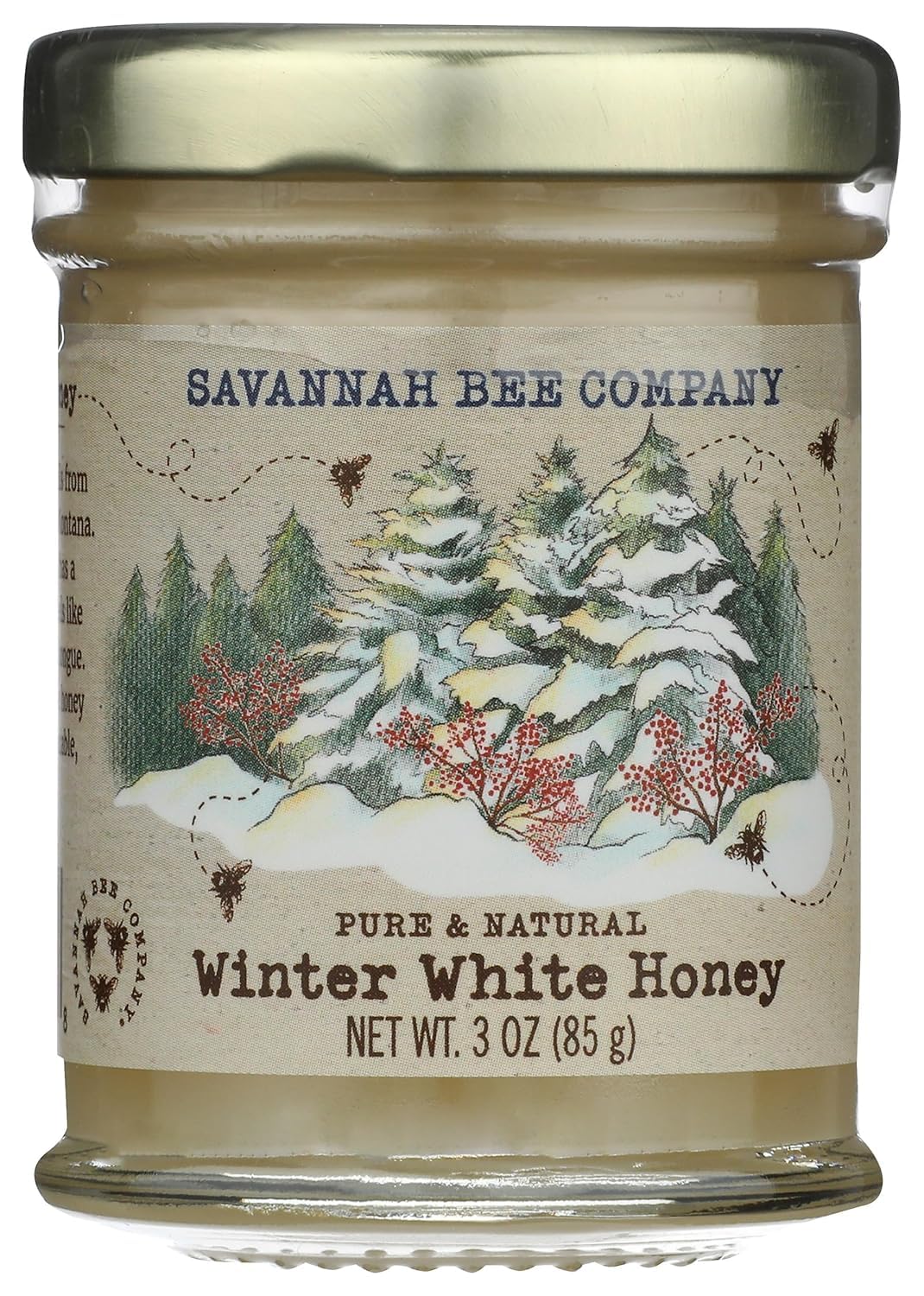 Amazon.com : Savannah Bee Whipped Winter White Honey - Creamy